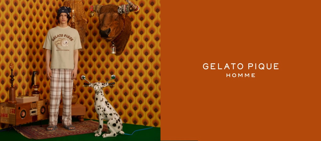 公式】GELATO PIQUE HOMME（ジェラートピケオム）の通販サイト