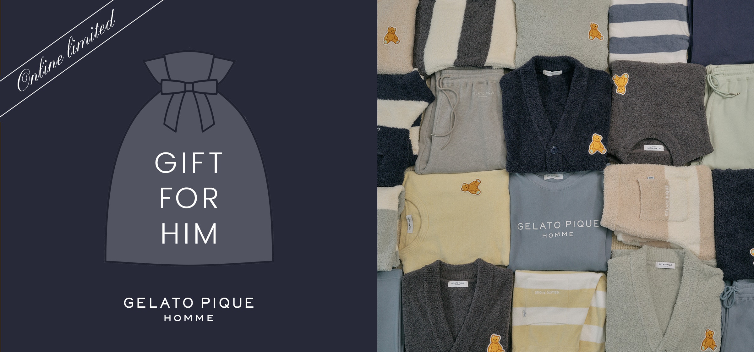 公式】GELATO PIQUE HOMME（ジェラートピケオム）の通販サイト