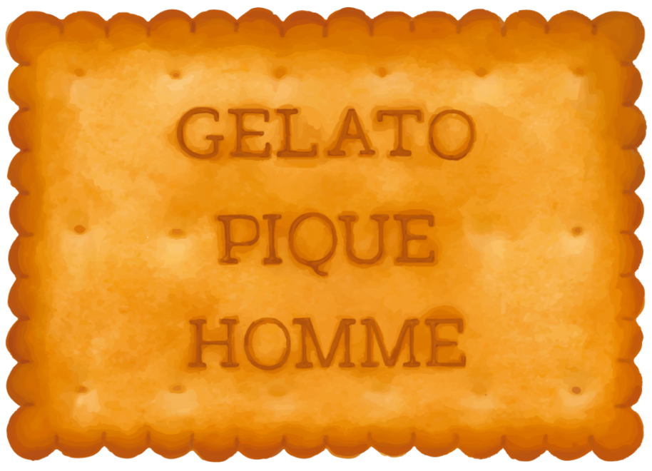 BISCUIT MOTIF │ GELATO PIQUE HOMME（ジェラートピケ オム