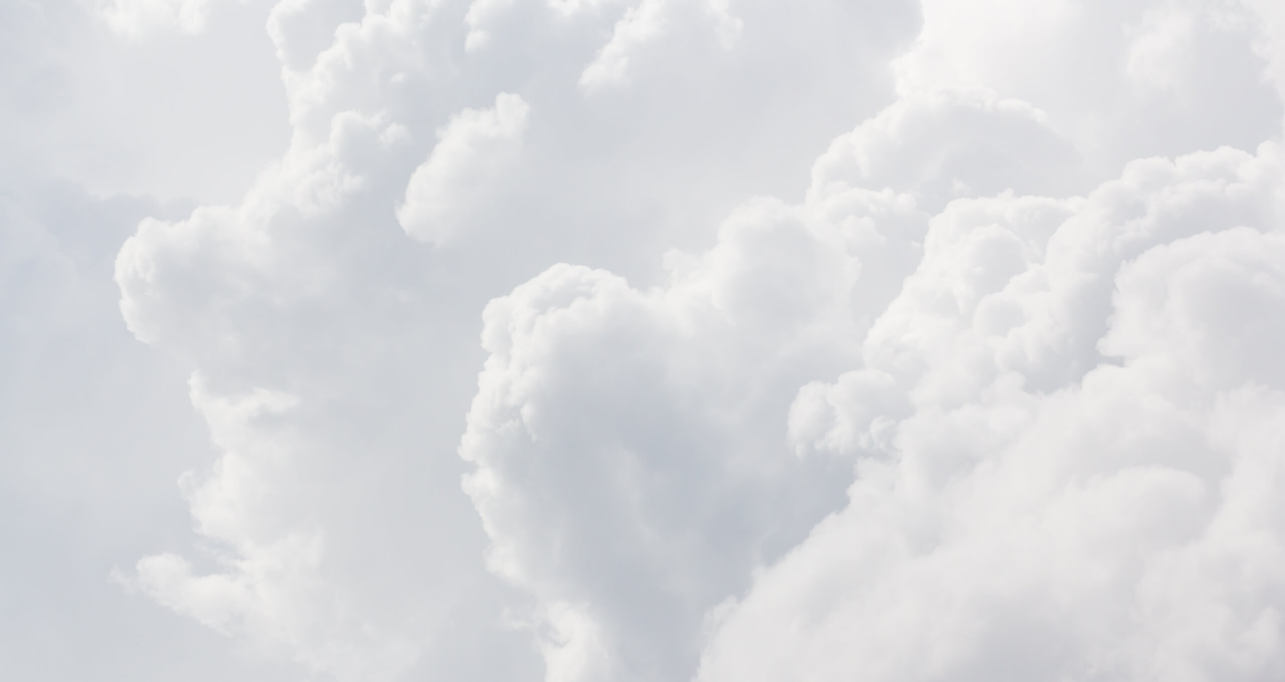 雲の背景