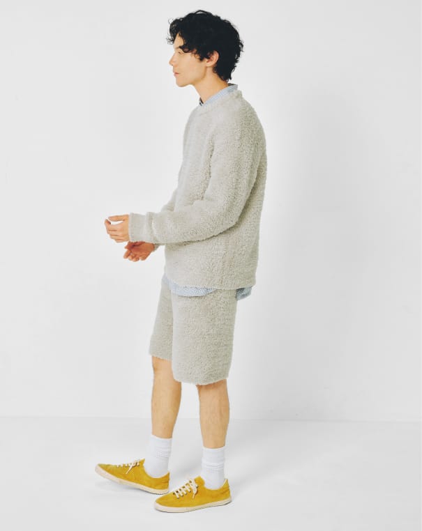 【HOMME】【ベーシック】ジェラートカーディガンのコーディネート