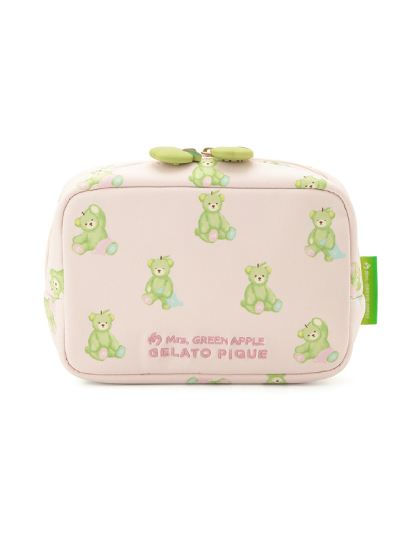 Mrs. GREEN APPLE 総柄ポーチ（ピンク）