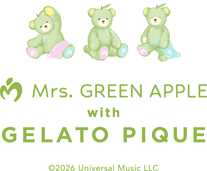 Mrs. GREEN APPLE with GELATO PIQUE