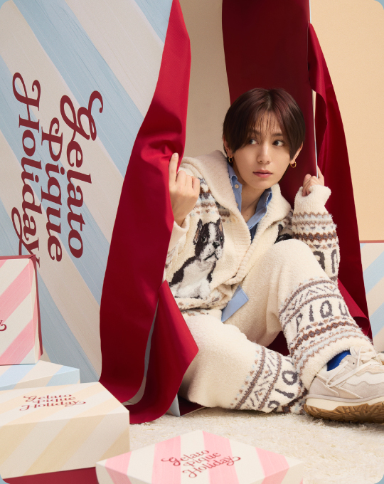 gelato piqueを着用する山田涼介さん