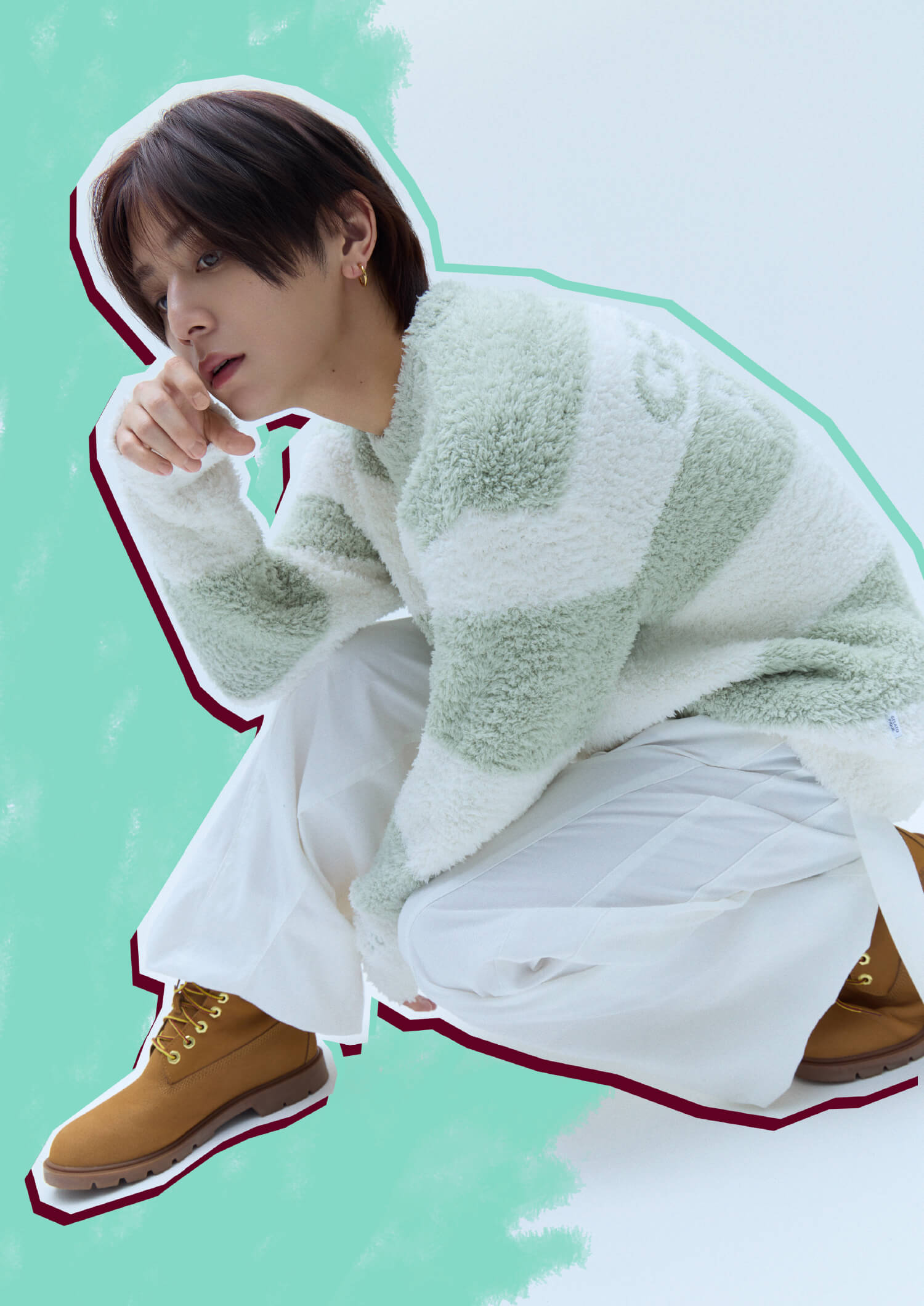 2border seriesを着用する山田涼介さん