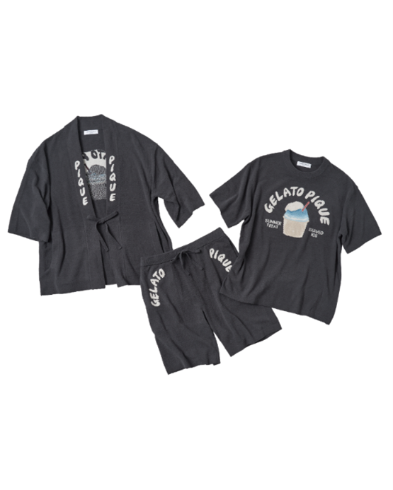 【HOMME】エアモコベアジャガードプルオーバー&エアモコベアジャガードプルオーバー&エアモコベアジャガードハーフパンツ
