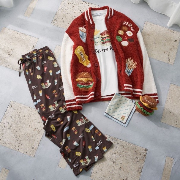 HOMMEハンバーガーSHOPルームウェアシリーズ