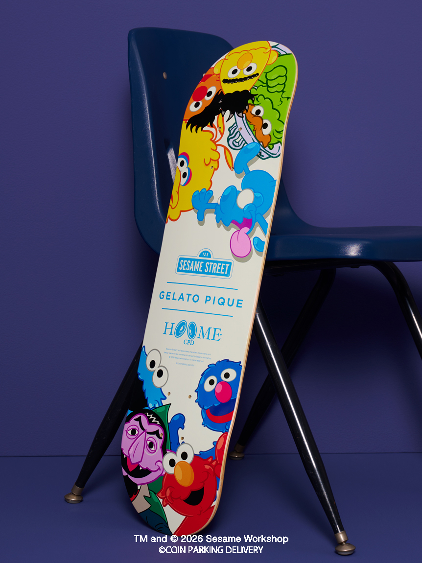 【SESAME STREET×CPD HOOME meets GELATO PIQUE】アートデッキ