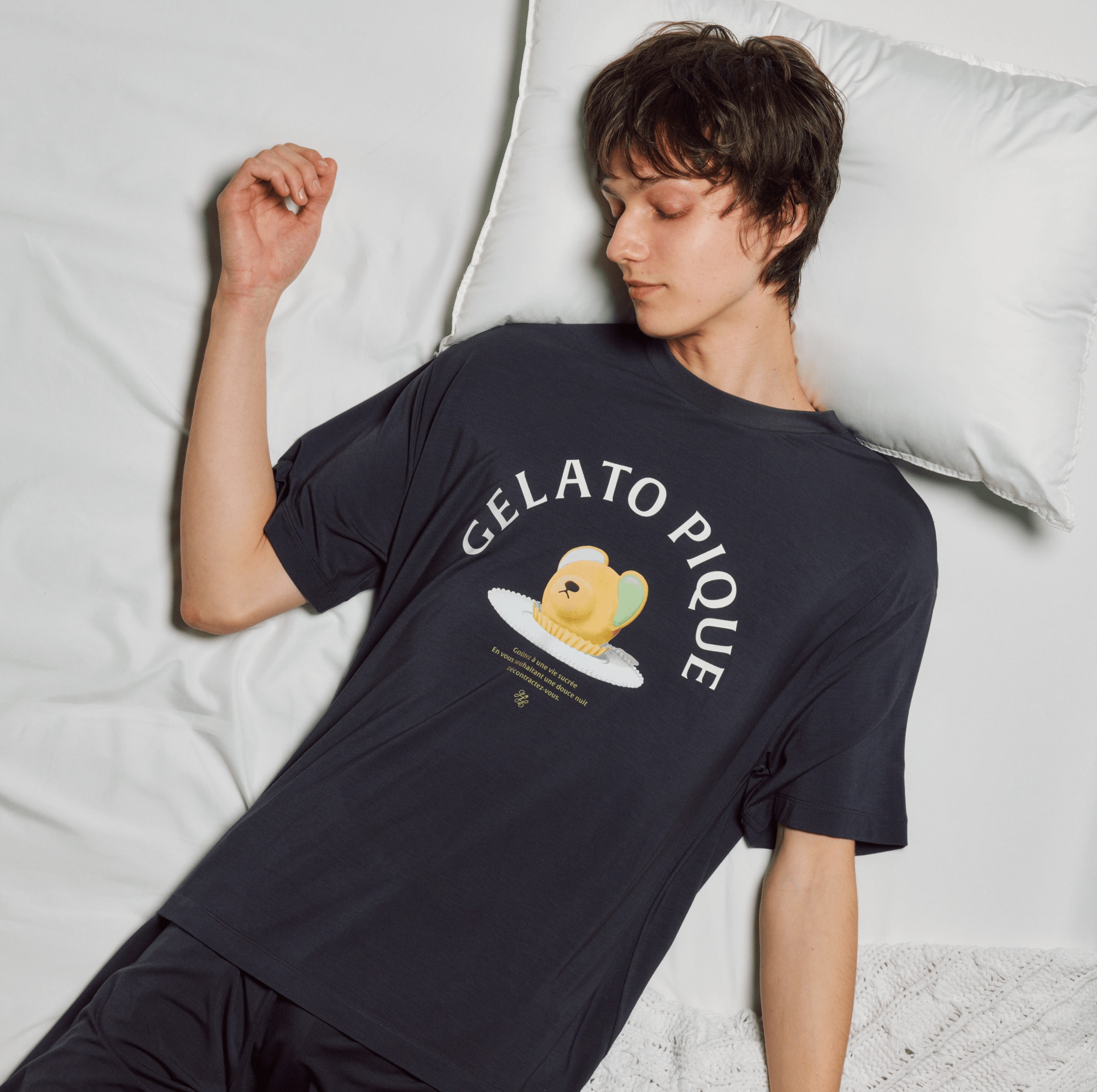 【日本製】 GELATO PIQUE HOMME PIQUE GELATO │ Mood Summer HOMME ルームウェア・パジャマ