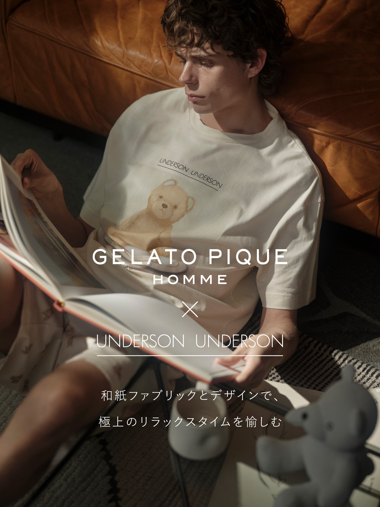 GELATO PIQUE HOMME×UNDERSON UNDERSON